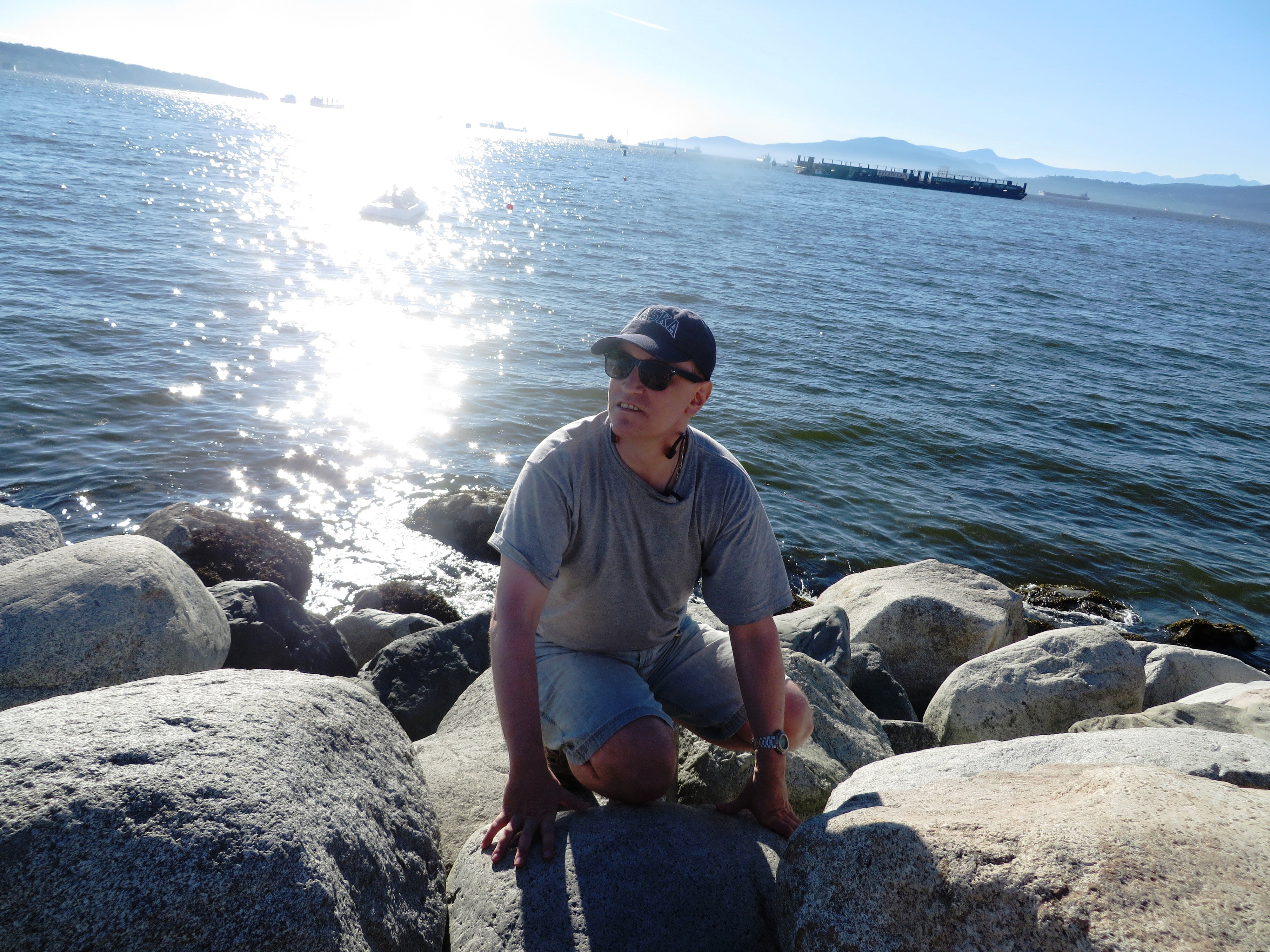 Fireworks viewing spot at English Bay